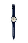 SWATCH Skinnight Blue Plastic Strap