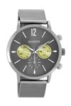 OOZOO Timepieces Grey Mesh Metallic Bracelet