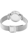 DANIEL WELLINGTON Petite Sterling Silver Mesh Metallic Bracelet 32mm