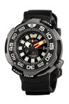 CITIZEN Promaster Eco-Drive Professional Titanium Divers Black Rubber Strap