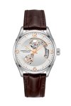 HAMILTON Jazzmaster Open Heart Automatic Brown Leather Strap