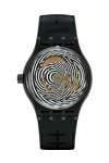 SWATCH Sistem 51 Chic Automatic Black Silicone Strap