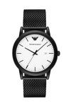 Emporio ARMANI Luigi Black Stainless Steel Bracelet