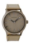 OOZOO Timepieces Brown Leather Strap