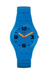 SWATCH Pepeblu L Blue Combined Materials Bracelet