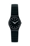 SWATCH Flexiblack S Black Combined Materials Bracelet