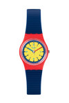 SWATCH Bambino Blue Silicone Strap