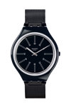 SWATCH Skinotte Black Stainless Steel Bracelet