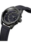 THORTON Vidar Dual Time Chronograph Blue Leather Strap