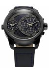 THORTON Vidar Dual Time Chronograph Blue Leather Strap