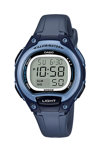 CASIO Collection Chronograph Blue Rubber Strap