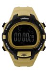 UMBRO Sport Chronograph Gold Rubber Strap