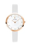 PIERRE LANNIER Ladies White Leather Strap