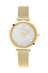 PIERRE LANNIER Ladies Swarovski Gold Stainless Steel Bracelet