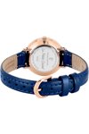 PIERRE LANNIER Elegance Cristal Swarovski Blue Leather Strap