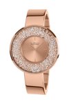 Jacques LEMANS La Passion Crystals Rose Gold Stainless Steel Bracelet