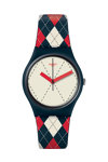 SWATCH Brit-In Socquette Multicolor Silicone Strap