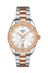 TISSOT T-Classic PR100 Diamonds Two Tone Stainless Steel Bracelet