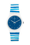 SWATCH Mediterranean Views Sea View Multicolor Silicone Strap