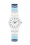 SWATCH Mediterranean Views Vents Et Marees Multicolor Silicone Strap