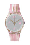 SWATCH Mediterranean Views Pinkquarelle Multicolor Silicone Strap