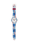 SWATCH Mediterranean Views Tartanotto Multicolor Silicone Strap