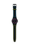 SWATCH Vibe Around The Strap Black Silicone Strap