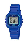 CASIO Chronograph Blue Rubber Strap