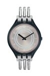 SWATCH Skinbar Silver Stainless Steel Bracelet (S)