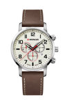 WENGER Attitude Chronograph Brown Leather Strap