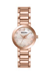 BULOVA Diamonds Rose Gold Stainless Steel Bracelet