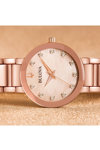 BULOVA Diamonds Rose Gold Stainless Steel Bracelet