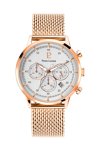 PIERRE LANNIER Capital Chronograph Rose Gold Stainless Steel Bracelet