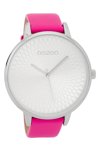 OOZOO Timepieces Fuchsia Leather Strap