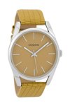 OOZOO Timepieces Yellow Leather Strap