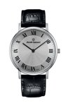 CLAUDE BERNARD Classic Black Leather Strap