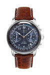 ZEPPELIN LZ 126 Los Angeles Chronograph Brown Leather Strap