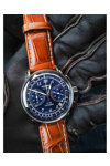 ZEPPELIN LZ 126 Los Angeles Chronograph Brown Leather Strap