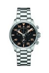 HAMILTON Khaki Pilot Chronograph Silver Stainless Steel Bracelet