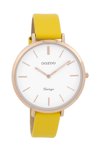 OOZOO Vintage Yellow Leather Strap