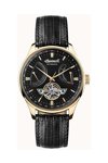 INGERSOLL The Hawley Automatic Black Leather Strap