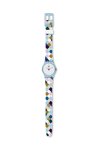 SWATCH Worldhood Arle-Queen Multicolor Silicone Strap