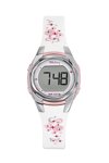 TEKDAY Ladies Chronograph White Plastic Strap