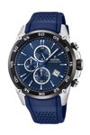 FESTINA Originals Chronograph Blue Rubber Strap