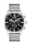 SWISS MILITARY HANOWA Chrono Classic Silver Stainless Steel Bracelet