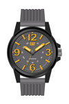 CATERPILLAR Groovy Grey Silicone Strap