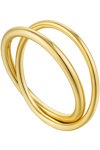 Δαχτυλίδι από επιχρυσωμένο ασήμι του οίκου ANIA HAIE (EUR No58 - US No8)