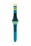 SWATCH Ment'Heure Multicolor Silicone Strap