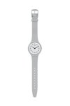 SWATCH Skinstructur Grey Silicone Strap