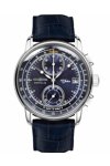 ZEPPELIN 100 Years Chronograph Blue Leather Strap